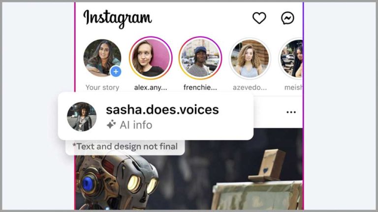 ইনস্টাগ্রামে এআই লেবেলের ছড়াছড়ি, নতুন করে ভাবছে মেটা